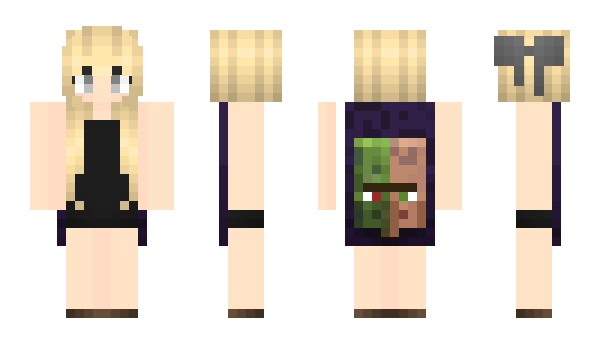 Minecraft skin uknowimall4it