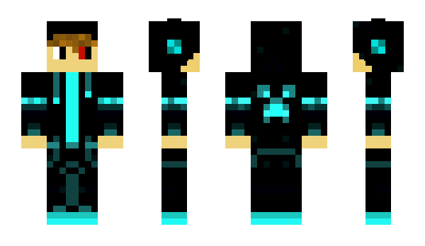 Minecraft skin nanocreeper