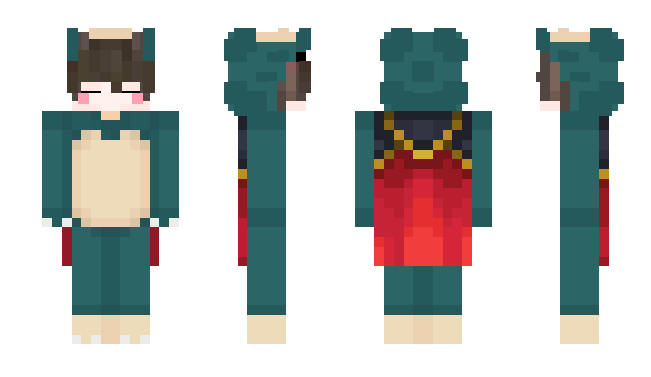 Minecraft skin Stitchessx