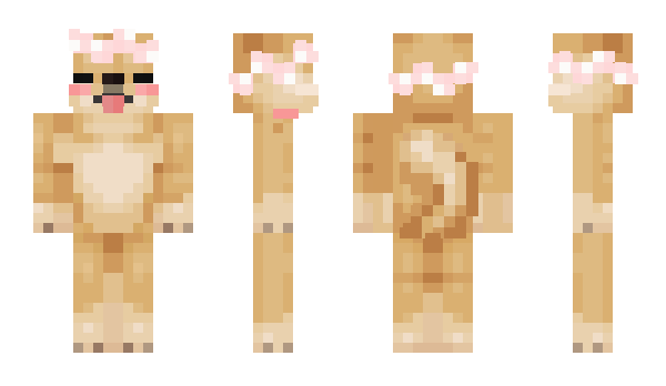 Minecraft skin MysticFlower
