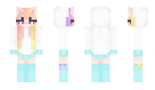 Minecraft skin QueenMiner