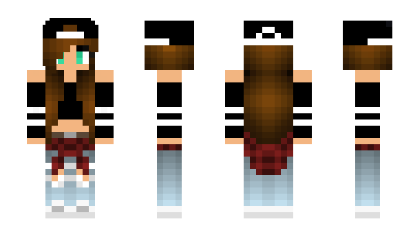 Minecraft скин по нику NinaMine