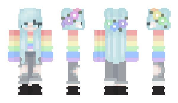 Minecraft skin LGBTQAesthetic
