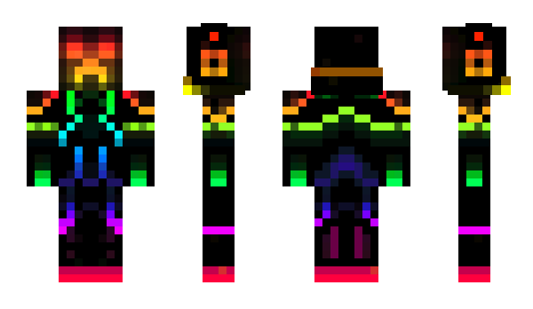 Minecraft skin RedGhost34