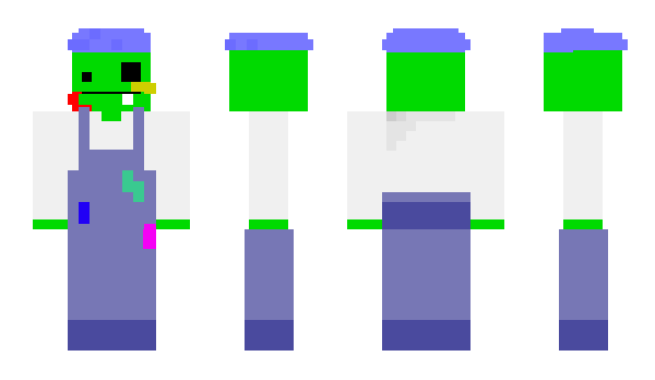 Minecraft скин по нику 0v0_YK