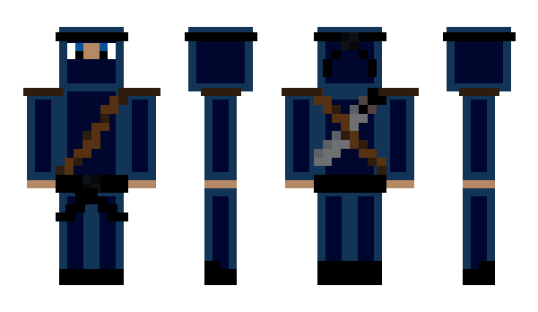 Minecraft skin SilentNinjaFarts