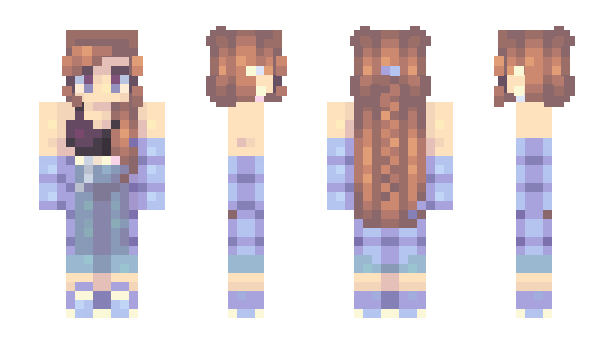 Minecraft skin PrincessX