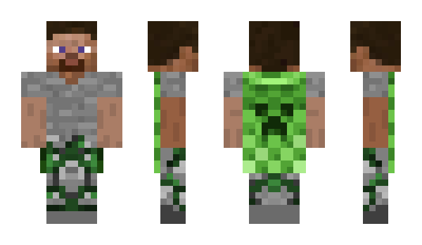 Minecraft skin Prerecorded