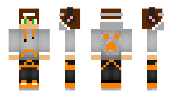 Minecraft skin Krazzor