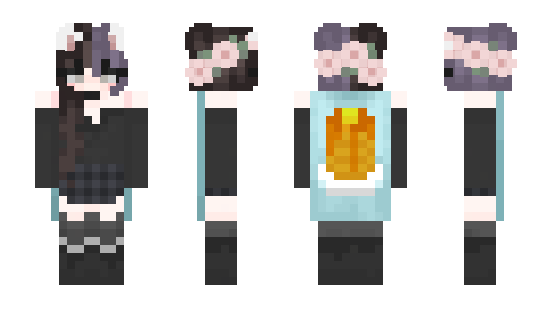 Minecraft скин по нику StrawBerryN1ng