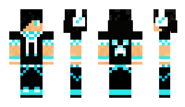 Minecraft skin FusionYTB