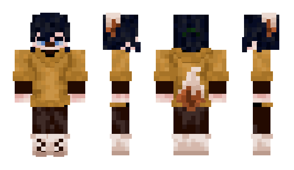 Minecraft skin ravenpaw