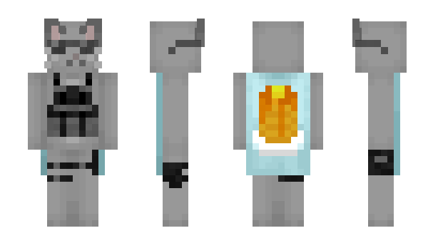 Minecraft скин по нику catboyRus1ka
