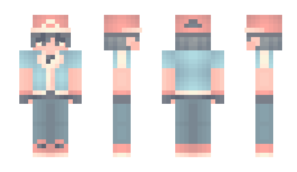 Pokemon - Trainer Red Minecraft Skin