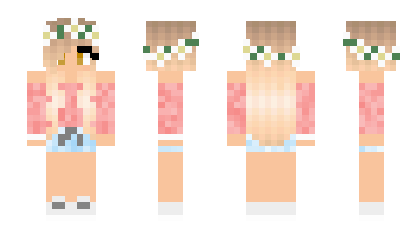 Minecraft skin kiraplayz