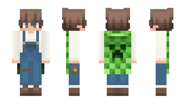 Minecraft skin Nikuloz