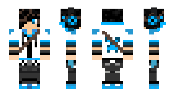 Minecraft skin Wizik