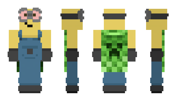 Minecraft скін по ніку N1bbaa