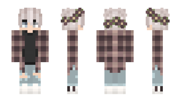 Minecraft skin Piones