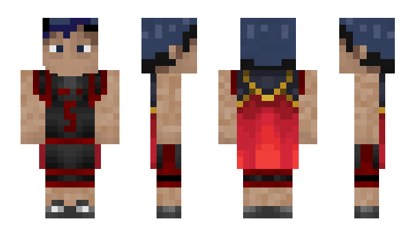 Minecraft skin Momega