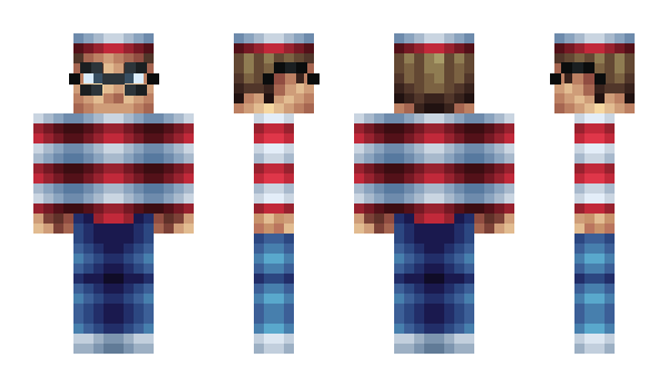 Minecraft скин по нику WoIstHerbert