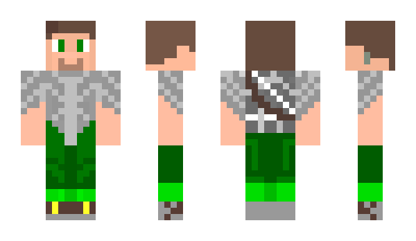 Minecraft skin legolas__