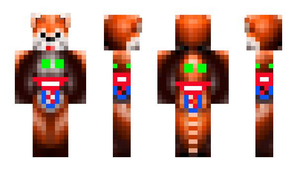 Minecraft skin Holeygirl
