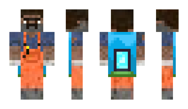 Minecraft skin BoPoHa_B_cMeTaHe
