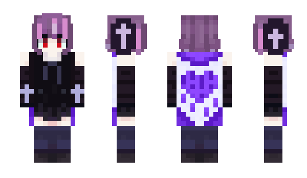 Minecraft skin komipsycho