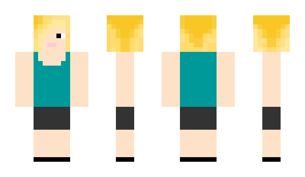 Minecraft skin Valeria0809