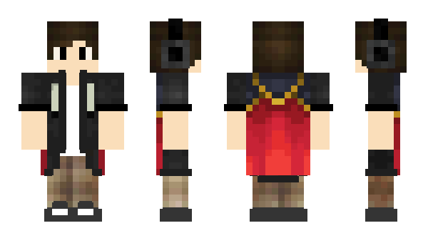 Minecraft скин по нику jak_the_hero