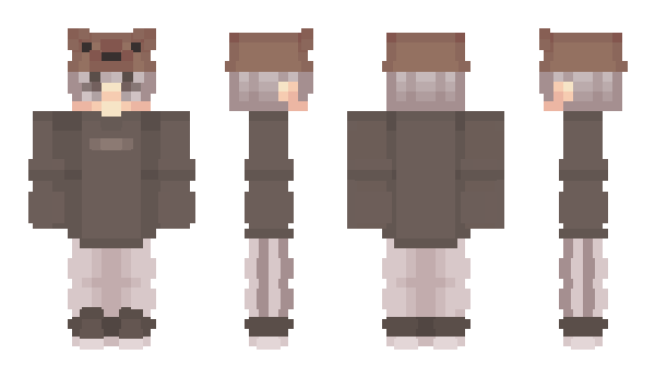 Minecraft skin KuromiBoy