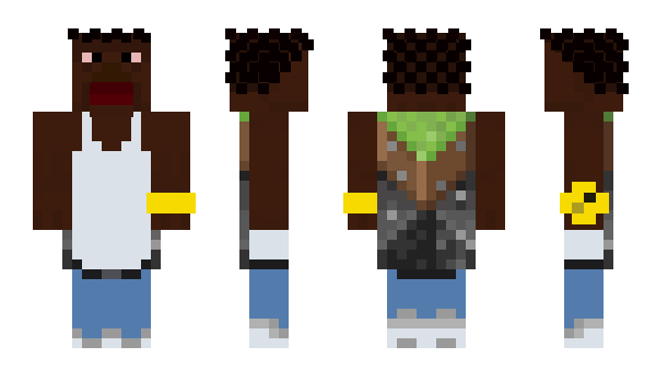 Minecraft skin fakethugshi