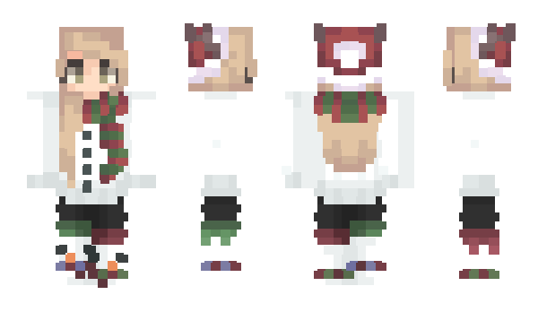 Minecraft скин по нику Merilu