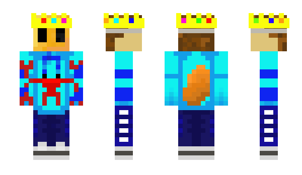 Minecraft skin TooBluu