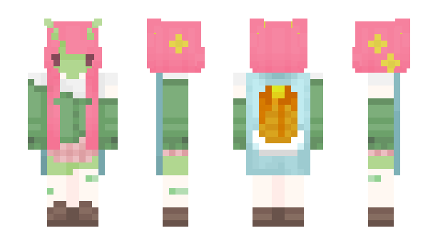 Minecraft skin gingerkombucha