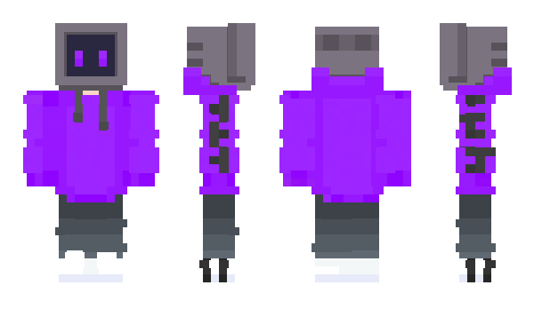 Minecraft skin X_TR