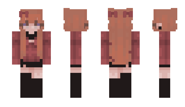 Minecraft скін по ніку cykbaby