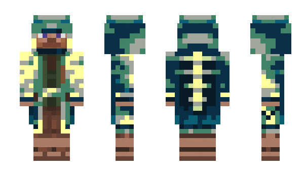 Minecraft skin Minatore