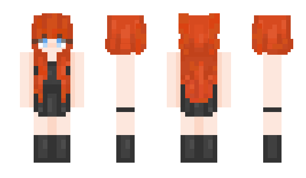 Minecraft skin Ruby_theRed