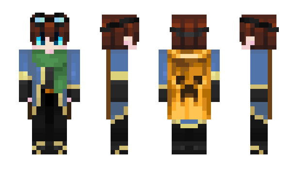 Minecraft skin ItsRavenhere