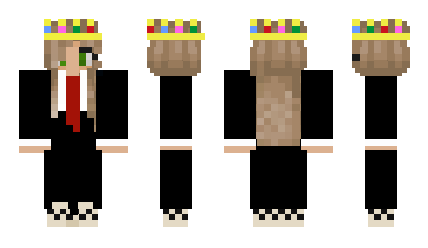 Minecraft skin presidentjo