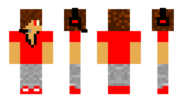 Minecraft skin TheRedChap