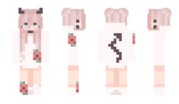 Minecraft skin PinkB