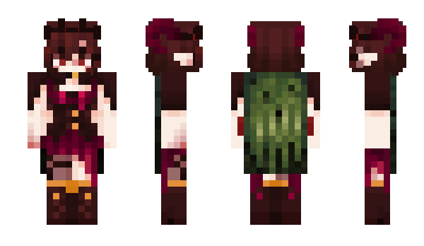 Minecraft skin Quymzy
