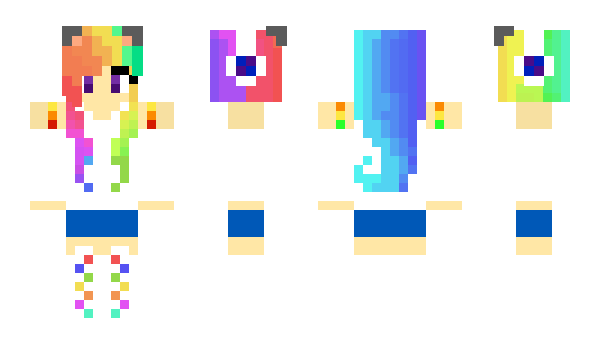 Minecraft skin Maggie
