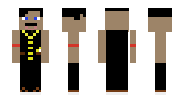 Minecraft скин по нику TheGodG