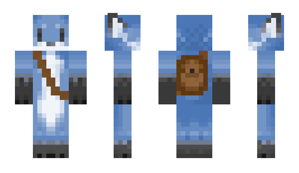 Minecraft skin BlueFox098