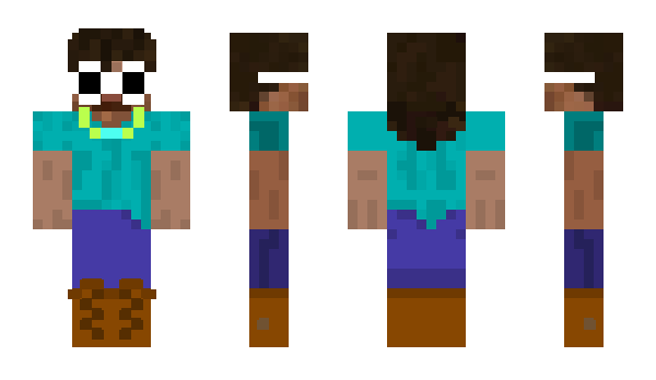 Minecraft skin Knitted