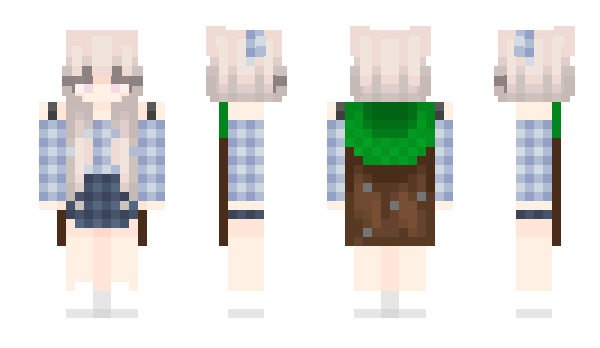 Minecraft skin Yui_1214
